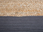  Pouffe KIRAMA Jute Dark Grey