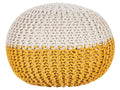  Pouffe CONRAD Cotton Yellow