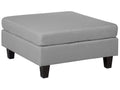  Ottoman FEVIK Fabric Light Grey
