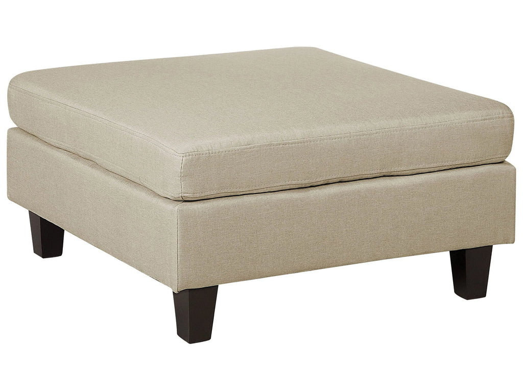  Ottoman FEVIK Fabric Beige