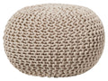  Pouffe CONRAD Cotton Light Beige