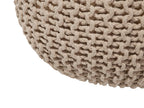  Pouffe CONRAD Cotton Light Beige