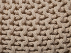  Pouffe CONRAD Cotton Light Beige