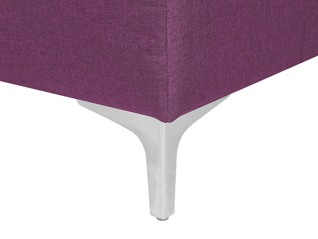  Ottoman ABERDEEN Fabric Violet