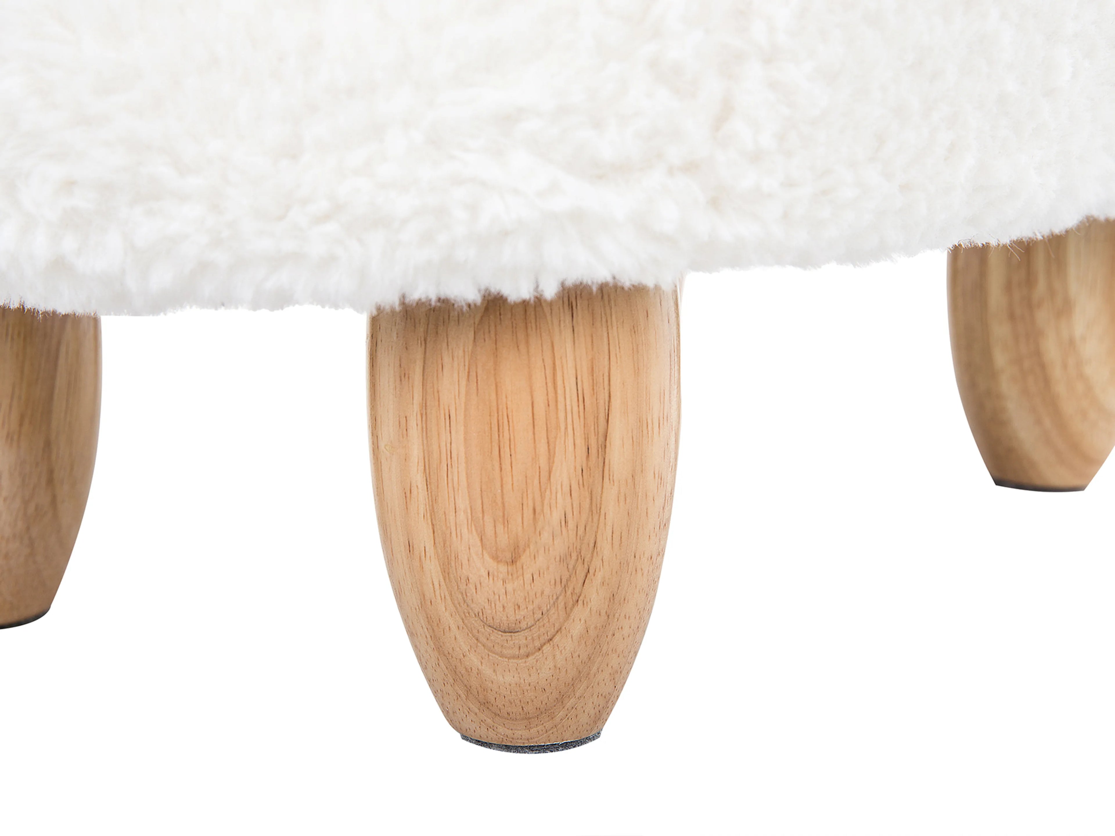  Animal Stool LAMB Fabric White Lamb