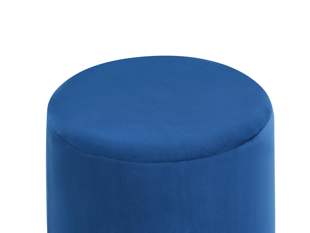  Pouffe LOVETT Velvet Dark Blue