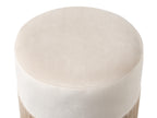  Pouffe VIRGINIA Velvet Taupe