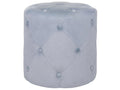  Pouffe COROLLA Velvet Light Grey