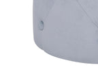  Pouffe COROLLA Velvet Light Grey