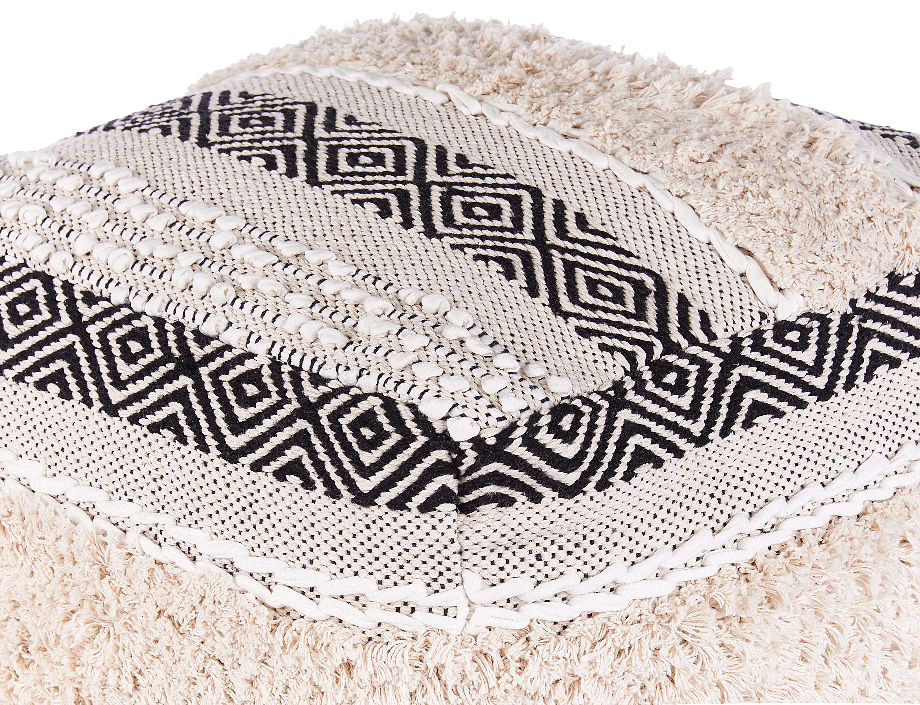  Pouffe KANAM Cotton Light Beige