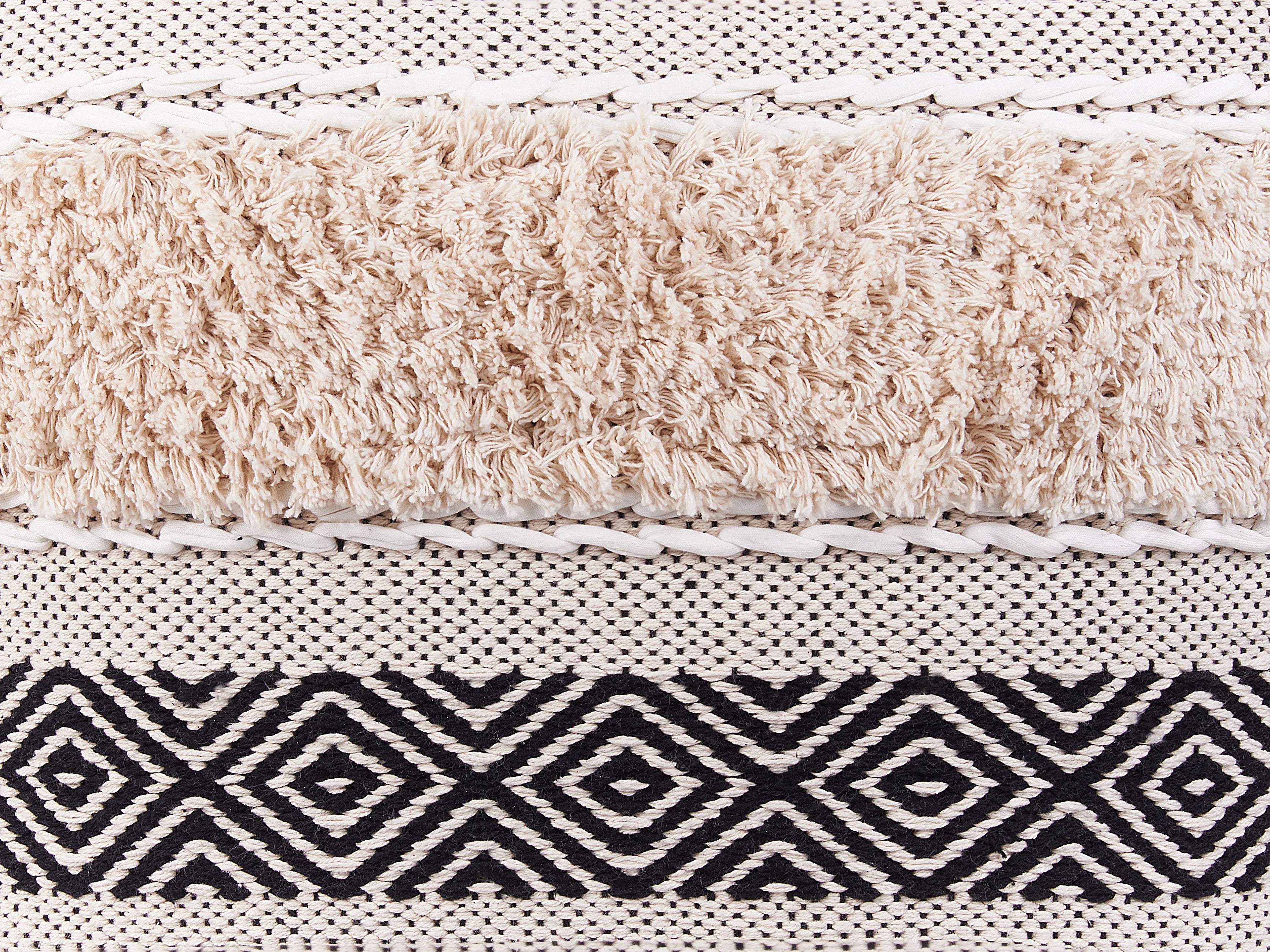  Pouffe KANAM Cotton Light Beige
