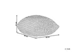  Pouffe CONRAD Cotton Sea Blue