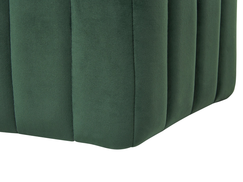  Pouffe MURIETTA Velvet Dark Green
