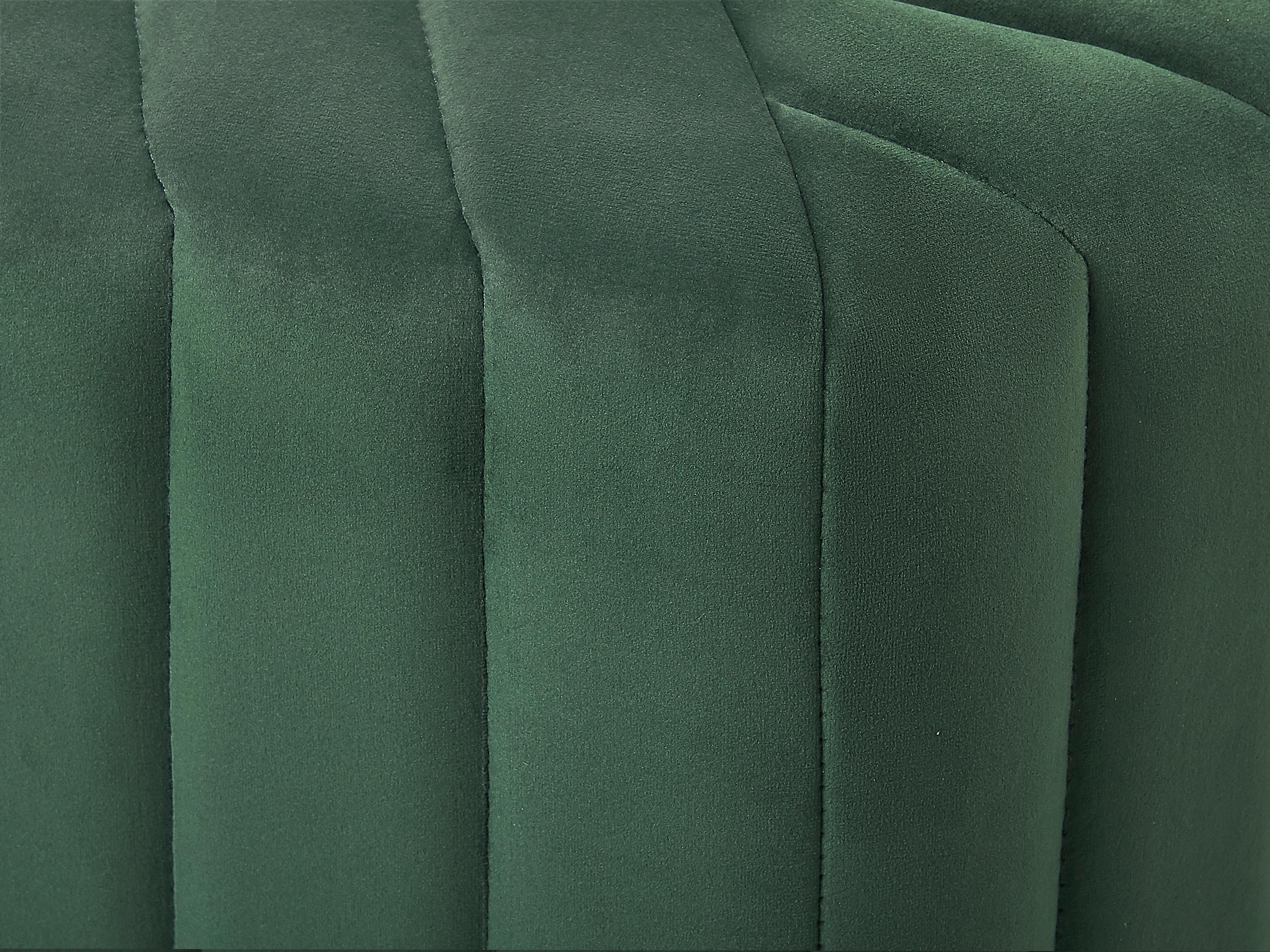  Pouffe MURIETTA Velvet Dark Green