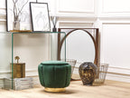  Pouffe IRVING Velvet Dark Green