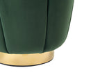  Pouffe IRVING Velvet Dark Green