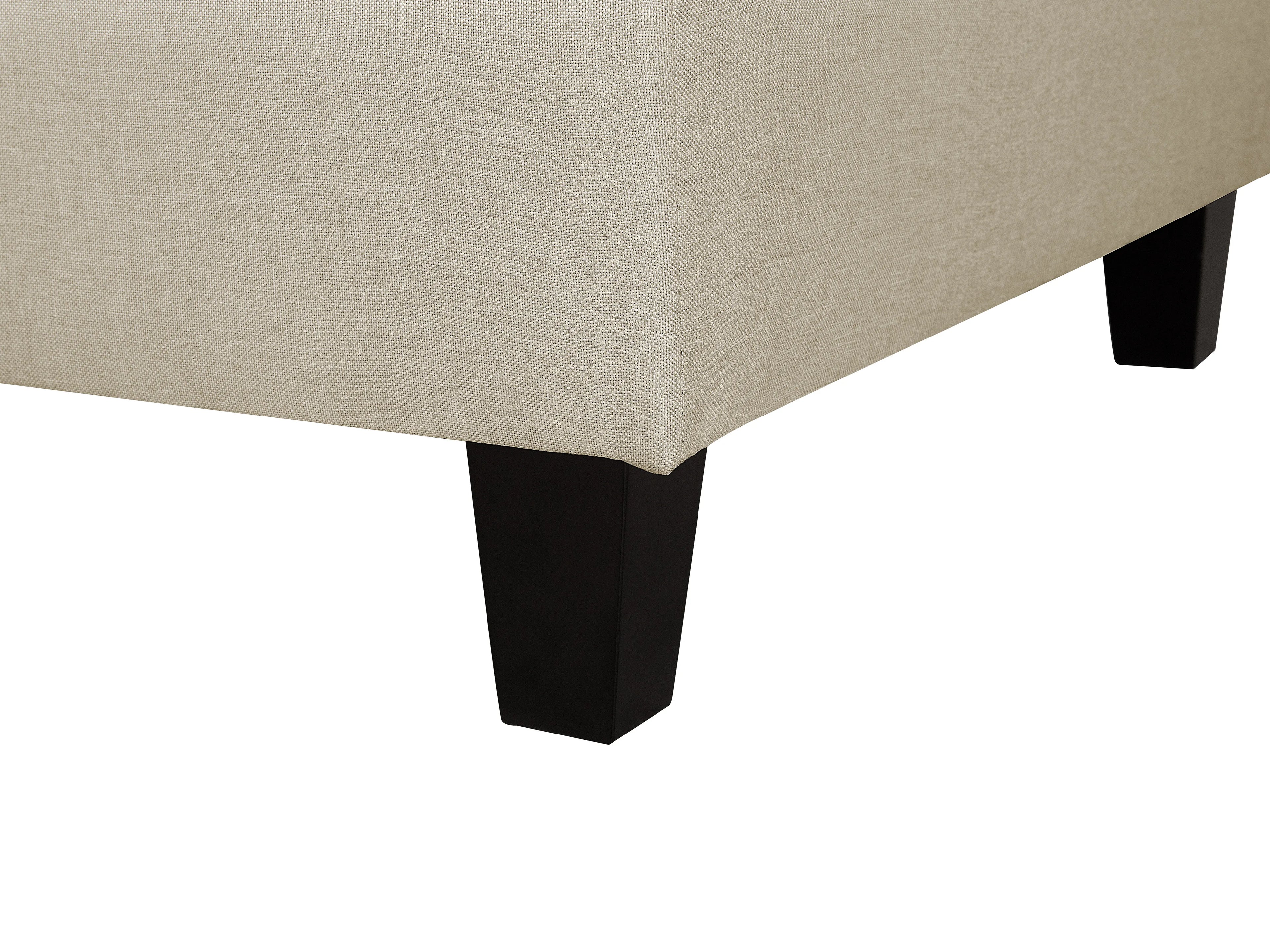  Ottoman FEVIK Fabric Beige