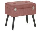  Storage Stool MALLARD Corduroy Pink