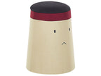  Kids Storage Pouffe SAMURAI Faux Linen Beige