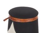  Kids Storage Pouffe APACHE Faux Linen Beige