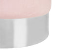  Pouffe BRIGITTE Velvet Pastel Pink