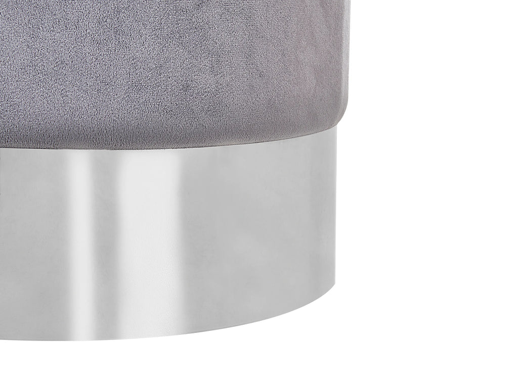  Pouffe BRIGITTE Velvet Grey