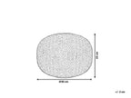  Pouffe CONRAD Cotton Light Grey