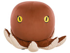  Animal Stool OCTOPUS Velvet Golden Brown Octopus