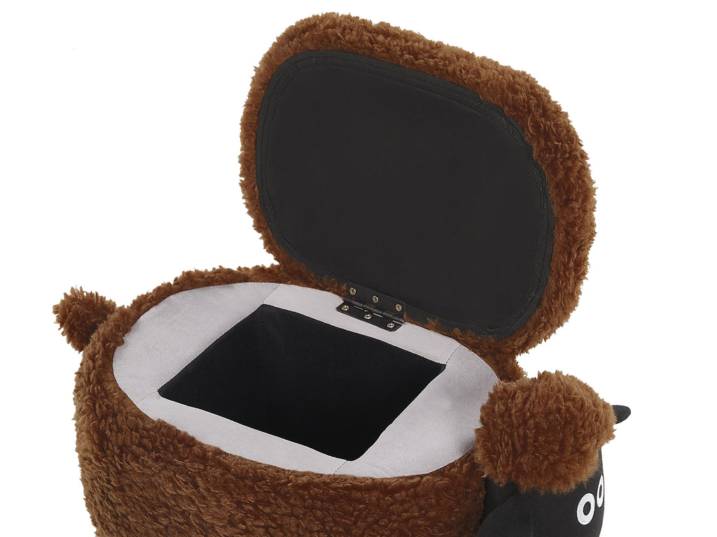  Storage Animal Stool SHEEP Fabric Brown Sheep