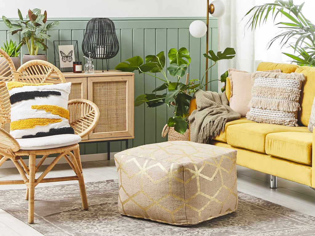  Pouffe MAMALA Jute Beige