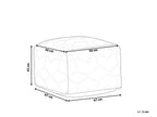  Pouffe MAMALA Jute Beige