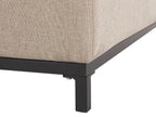  Ottoman ROVIGO Fabric Beige