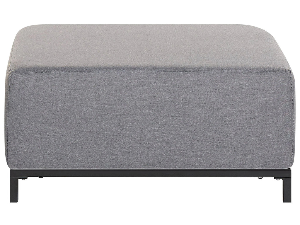  Ottoman ROVIGO Fabric Grey