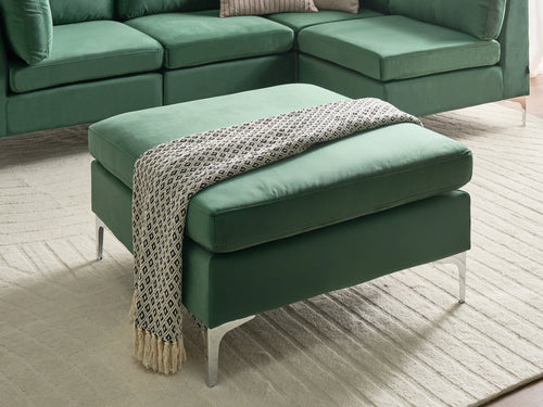  Ottoman EVJA Velvet Green