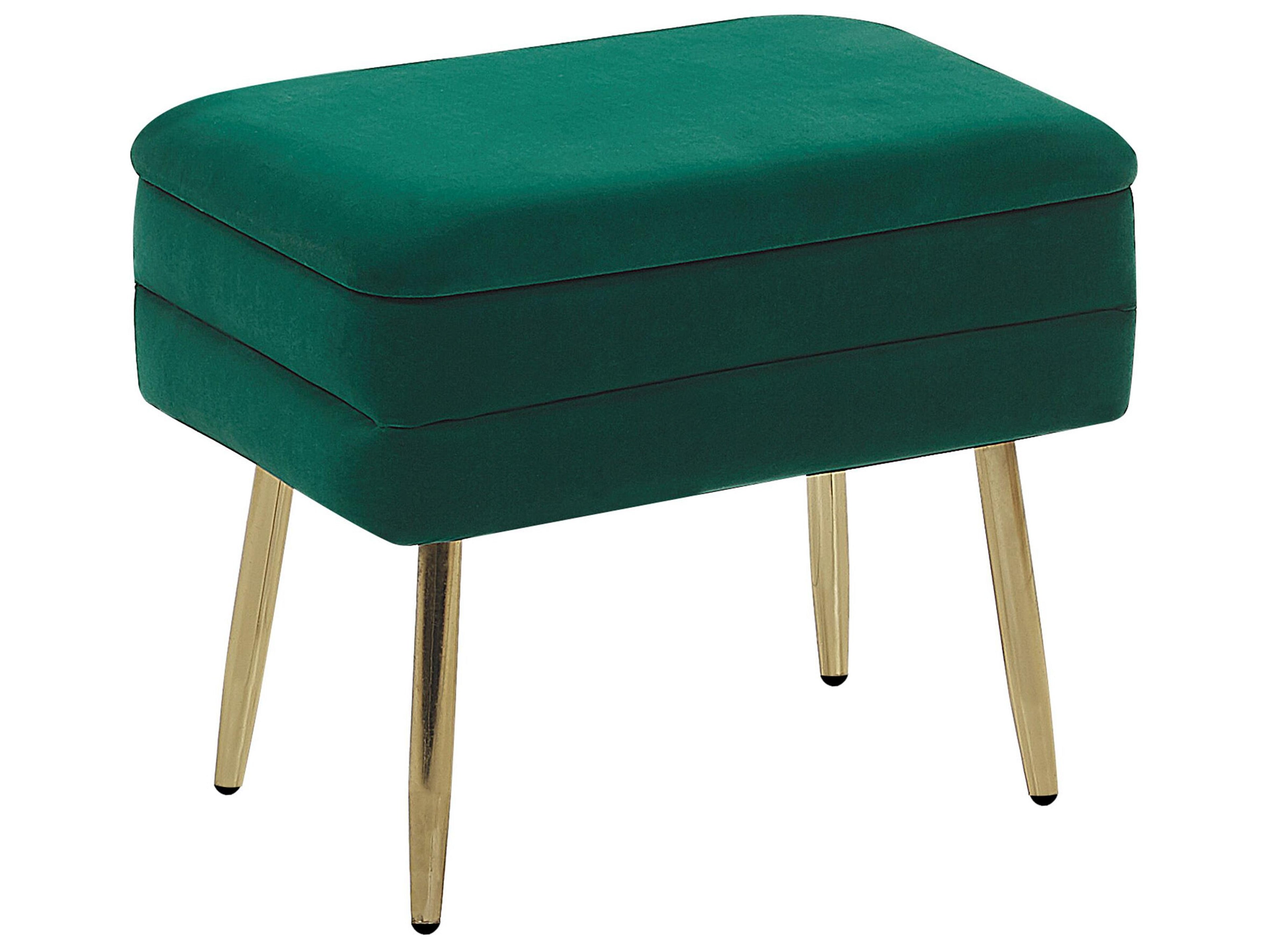  Storage Bench ODESSA Velvet Dark Green