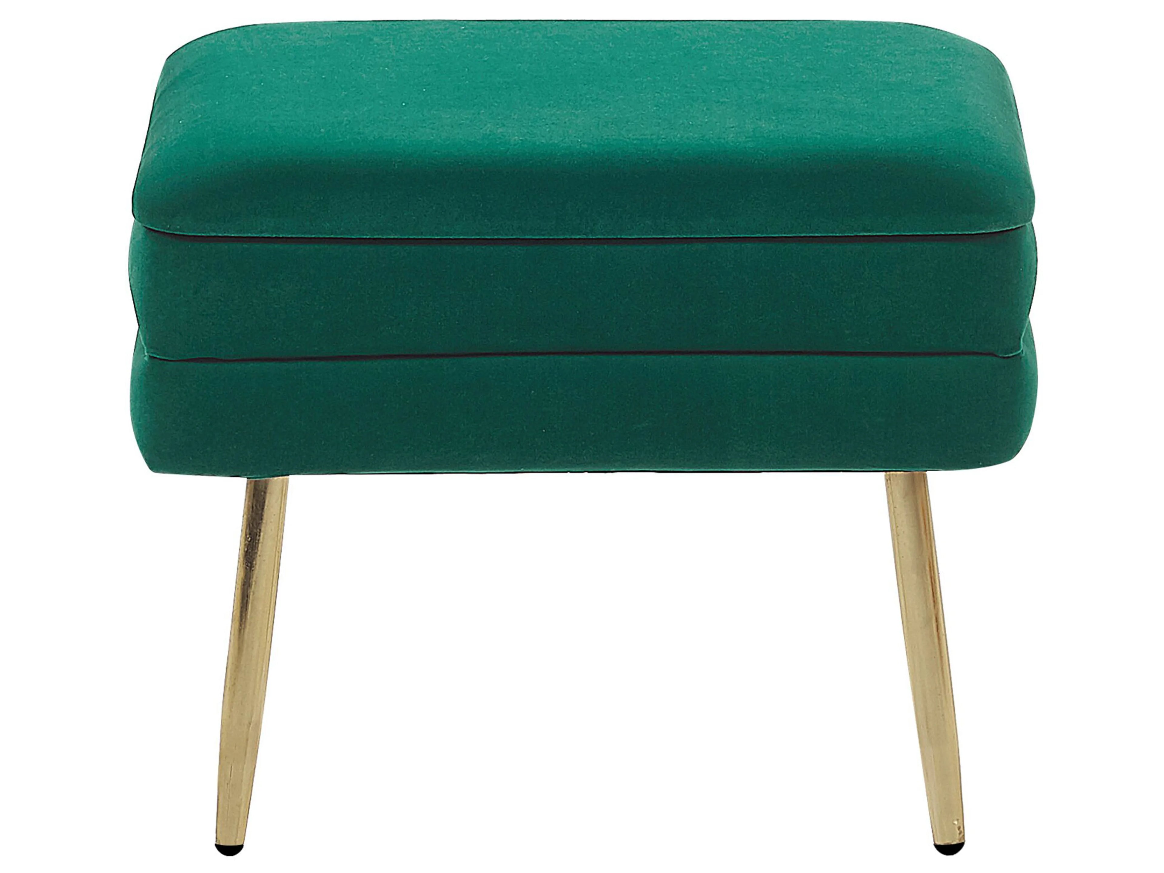  Storage Bench ODESSA Velvet Dark Green