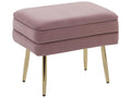  Storage Bench ODESSA Velvet Pink