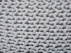  Pouffe CONRAD Cotton Light Grey