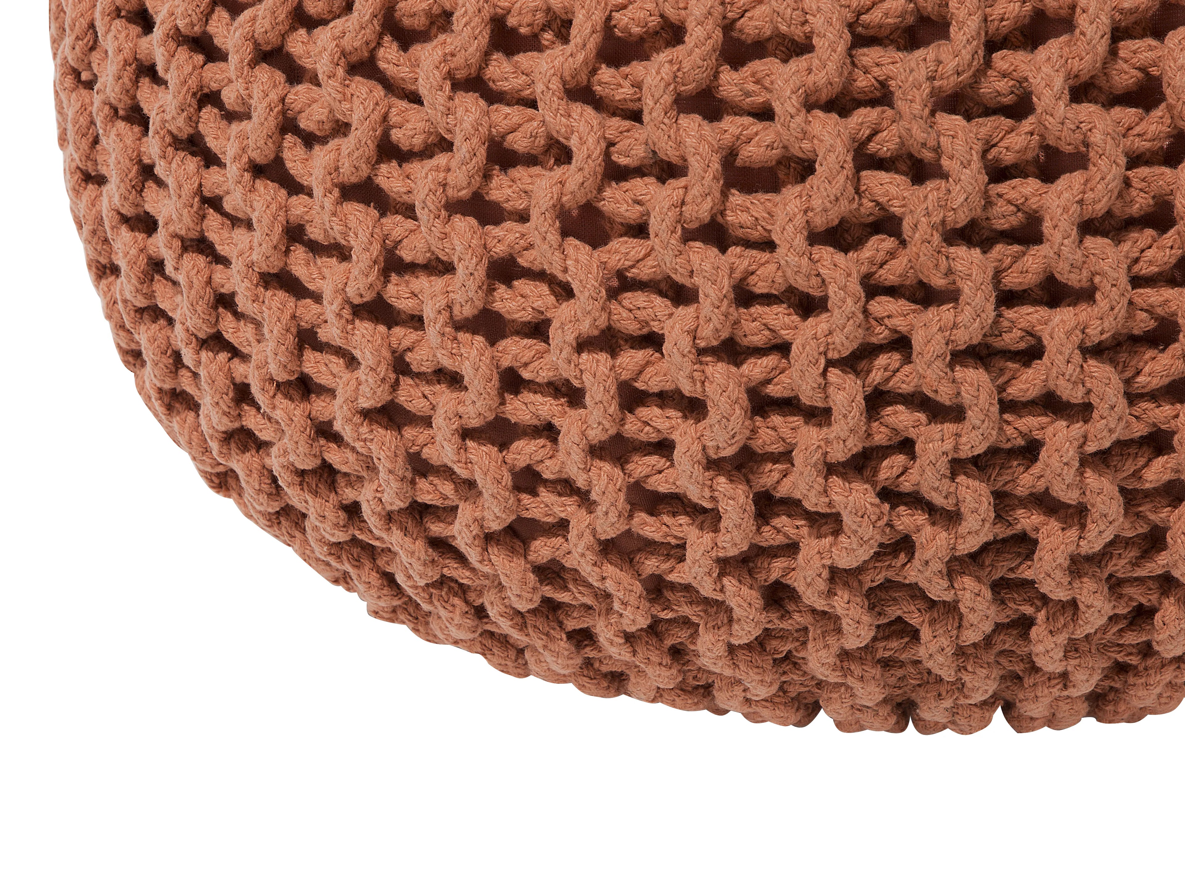  Pouffe CONRAD Cotton Copper