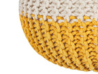  Pouffe CONRAD Cotton Yellow