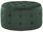  Pouffe TAMPA Velvet Dark Green