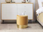 Pouffe SOPHIA Velvet Mustard