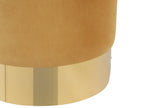  Pouffe SOPHIA Velvet Mustard