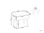  Storage Bench ODESSA Velvet Grey