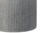  Set Of 2 Storage Pouffes CAMDENTON Velvet Light Grey