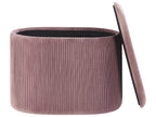 Storage Pouffe RICHLAND Velvet Pink