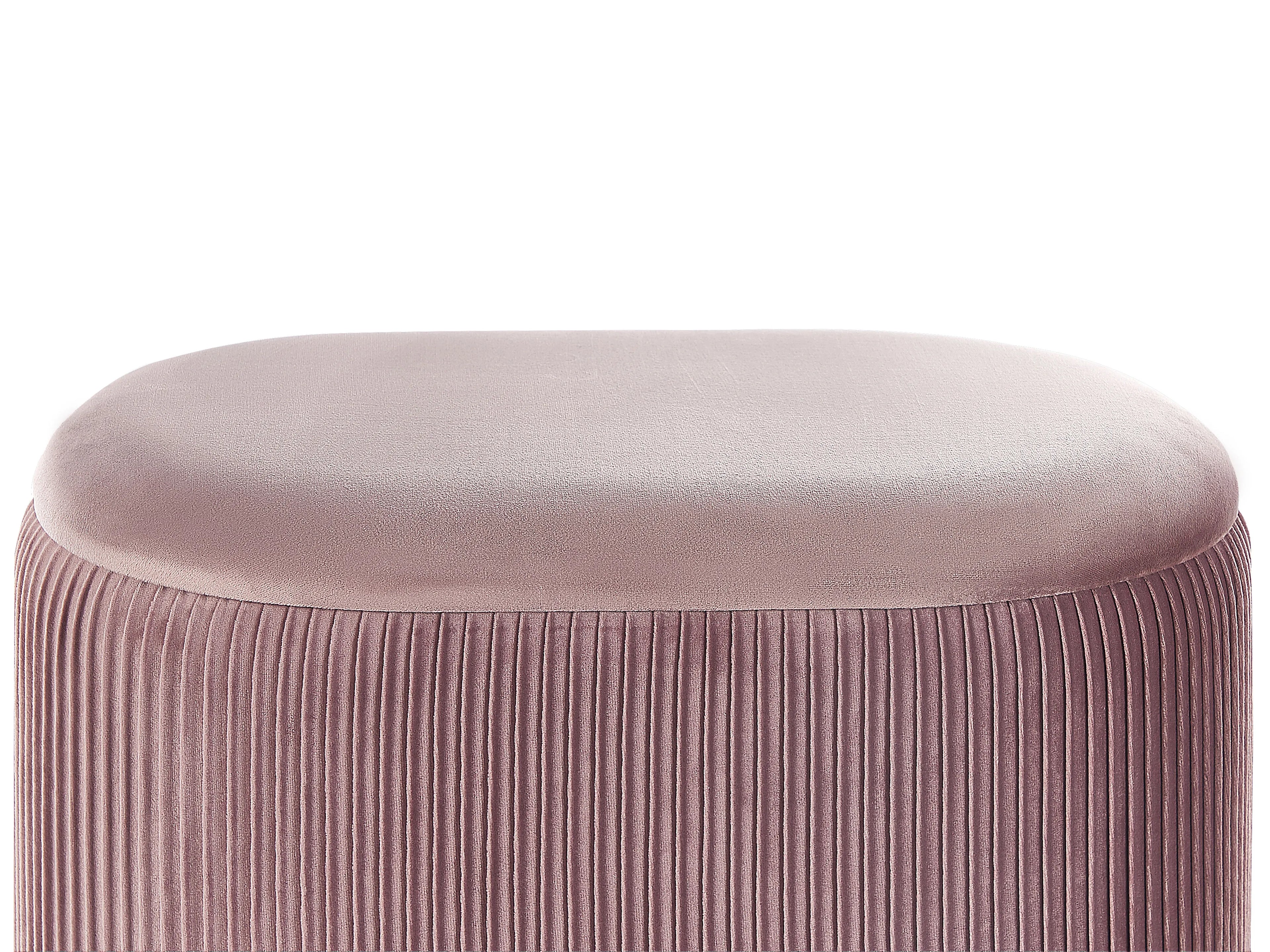  Storage Pouffe RICHLAND Velvet Pink