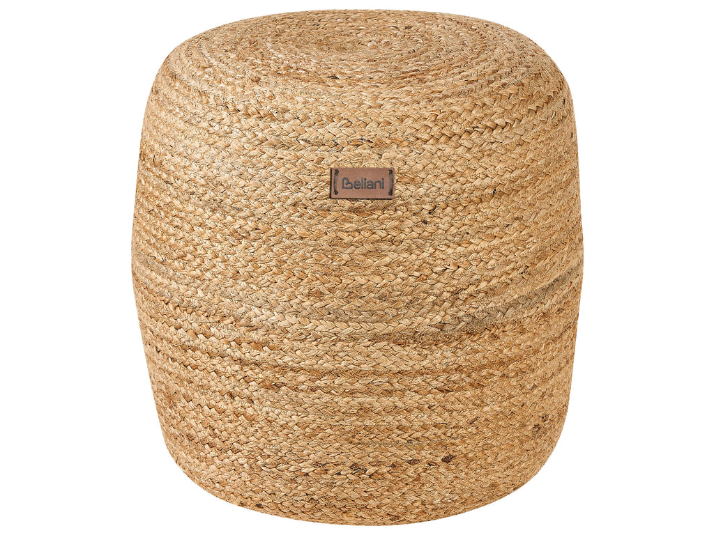  Pouffe DALAMA Jute Sand Beige