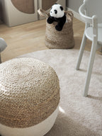  Pouffe DALAMA Jute White