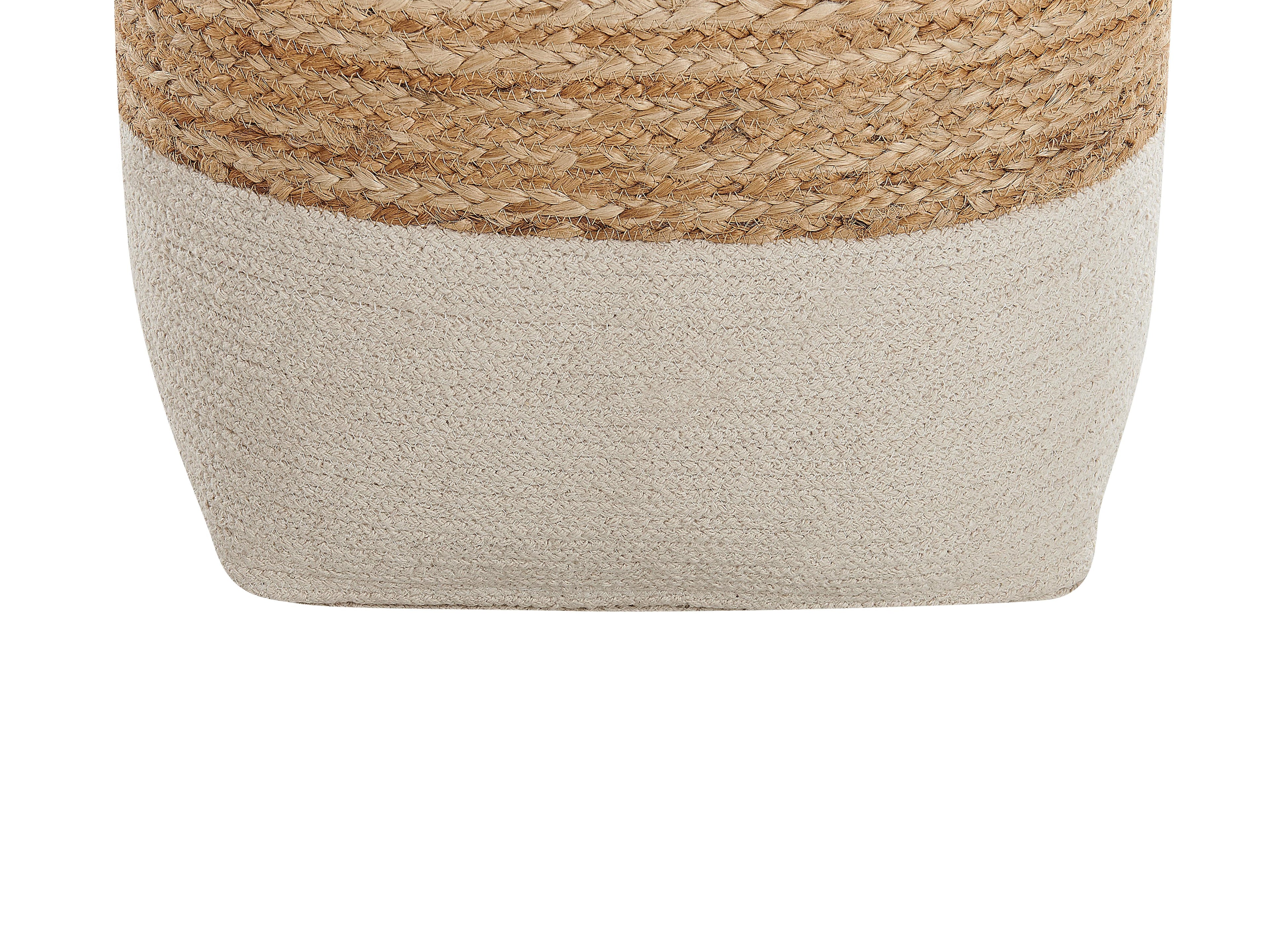  Pouffe KIRAMA Jute Beige